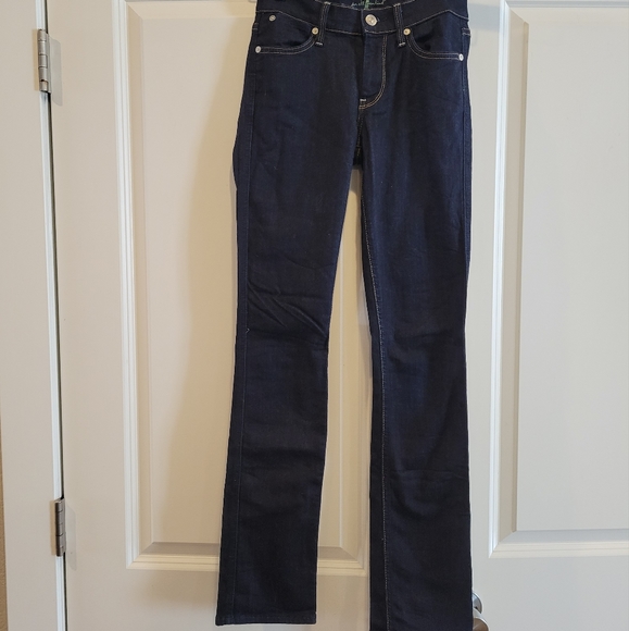 7 for All Mankind The Modern Straight Leg Jeans, Pristine Blue - Picture 4 of 9